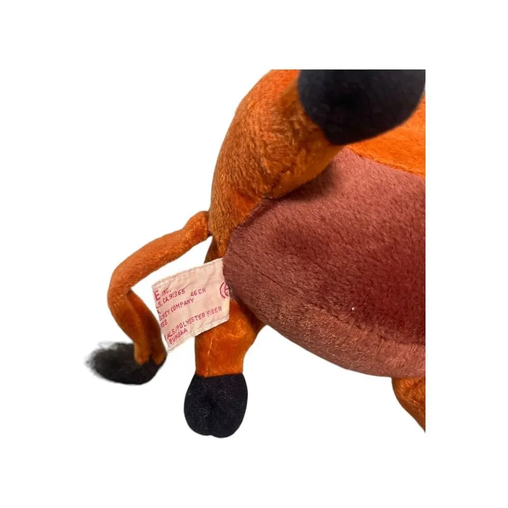 Applause Disney The Lion King‎ PUMBA Plush Rare 90s Warthog Vintage